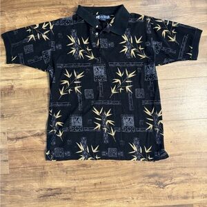 Vintage Big Dog Hawaiian Polo
